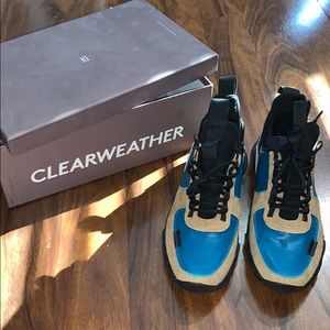 NEVER WORN Clear Weather Brand Sneakers